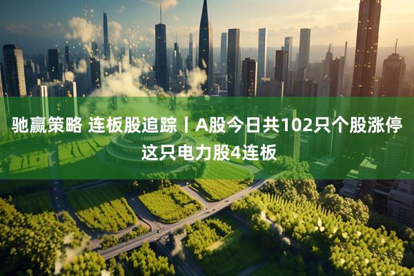 驰赢策略 连板股追踪丨A股今日共102只个股涨停 这只电力股4连板